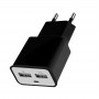 Изображение СЗУ Florence 2 USB 2A   micro USB cable black - изображение 3