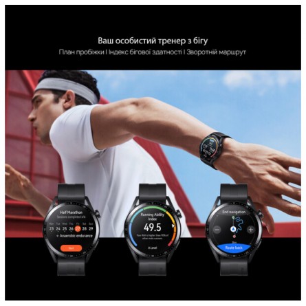 Smart годинник Huawei Watch GT 2 46mm Sport Black (Latona B 19 S) фото №13