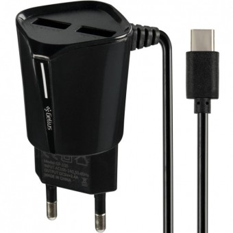 Изображение СЗУ Gelius Edition Auto ID 2 USB Cable Type C 2.4A Black