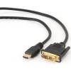Кабель Cablexpert HDMI to DVI 18 1pin M, 1.8m (CC HDMI DVI 6) фото №2