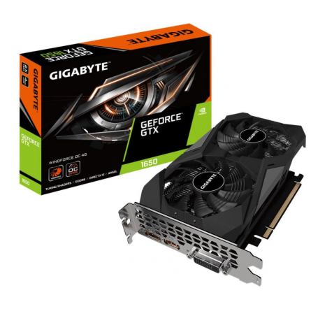 GigaByte GeForce GTX1650 4096Mb D6 WF2 OC (GV-N1656WF2OC-4GD)