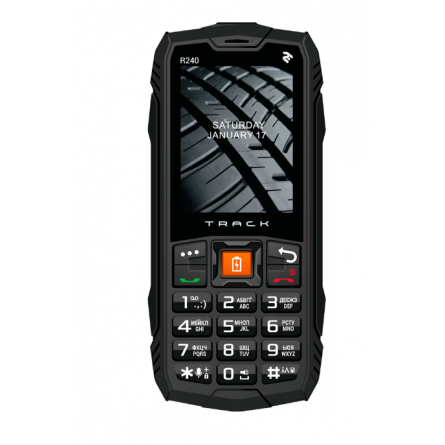 Мобільний телефон 2E R240 (2020) Track Black фото №2