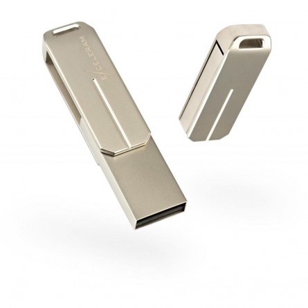 Флешка Exceleram U 3 Series Silver USB 3.1 Gen 1 32 Gb