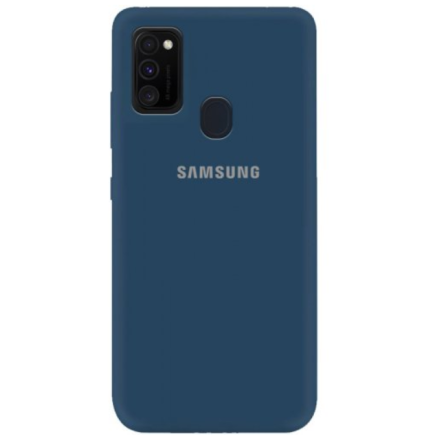Чохол для телефона DM Original Silicone Case для Samsung A31 Denim Blue (10)