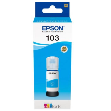 Чернила для принтера Epson E103C Cyan
