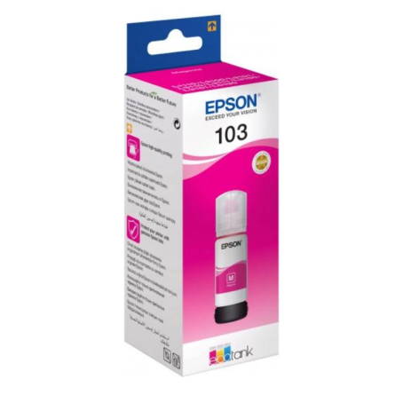 Чернила для принтера Epson E103M Magenta фото №2
