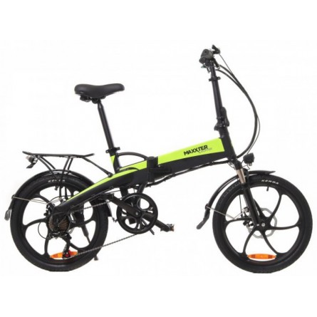 Електровелосипед Maxxter RUFFER (black-green) фото №2