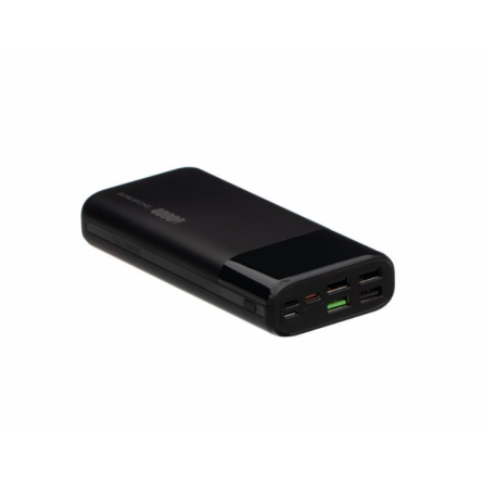 Зображення Мобільна батарея Borofone DBT01 Fast Charge 4USB QC3.0 & PD3.0 40000 mAh Black - зображення 1