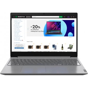 Зображення Ноутбук Lenovo V15 (82C30027RA) FullHD Grey