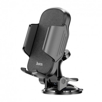 Изображение Автодержатель Hoco CA82 Just Suction mount holder Black