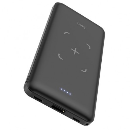 Мобильная батарея Hoco J50 Surf 1USB Type-C Wireless 10000mAh Black фото №4