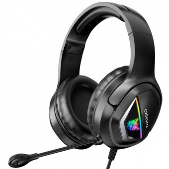 Зображення Навушники Onikuma  X2 RGB Gaming Wired Headphones Black