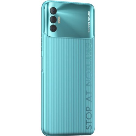 Смартфон Tecno Spark 8p (KG7n) 4/64Gb NFC Dual SIM Turquoise Cyan фото №4