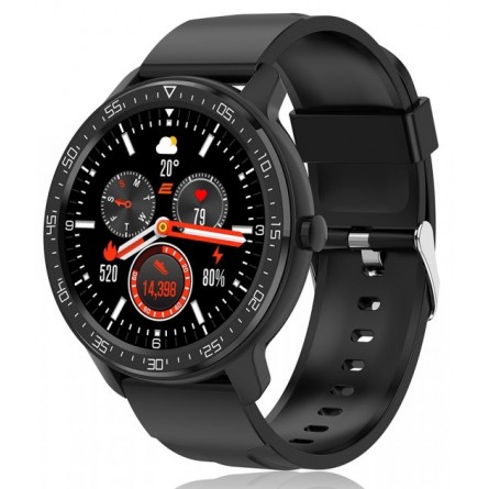 Smart часы 2E Alpha X 46 mm Black-Silver (2Е-CWW30BKSL)