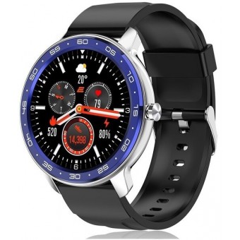 Изображение Smart часы 2E Alpha X 46 mm Silver-Blue (-CWW30SLBL)