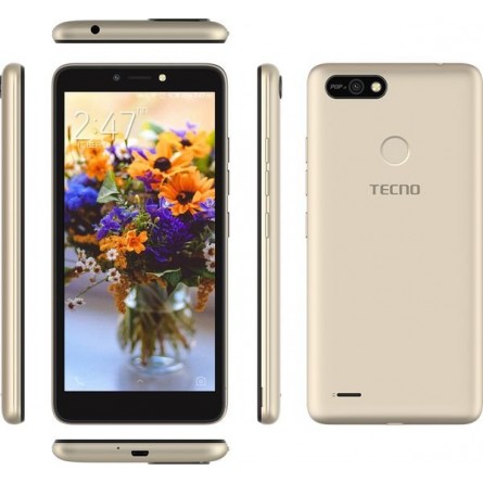 Смартфон Tecno POP 2F (B1G) 1/16GB Dual SIM Champagne Gold фото №2