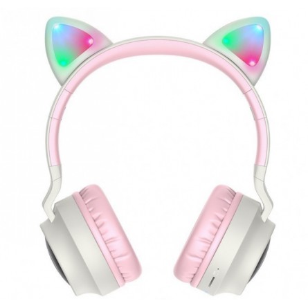 Наушники Hoco W27 Cat Ear Wireless Headphones Gray фото №2