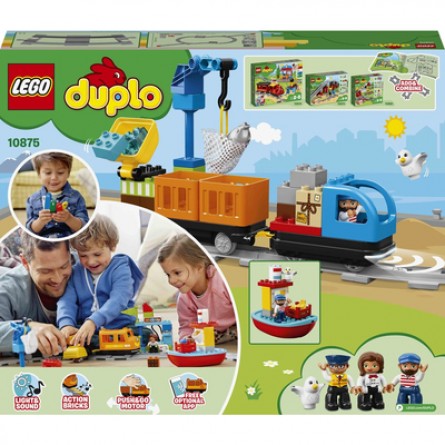 Конструктор Lego Duplo Грузовой поезд 105 деталей (10875) фото №2