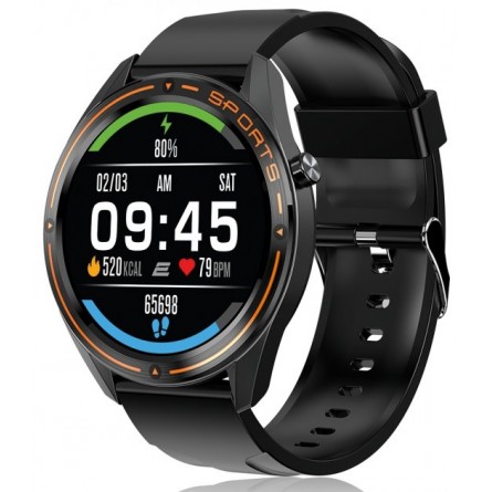 Smart часы 2E Motion GT 46 mm Black-Orange (-CWW20BKOR)