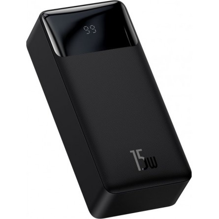 Мобильная батарея Baseus Bipow Digital Display 2USB Type-C 15W 30000 mAh (PPDML-K) Black фото №2