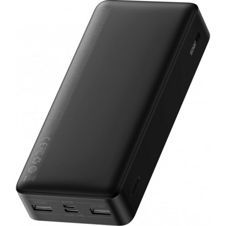 Мобільна батарея Baseus Bipow Digital Display 2USB Type-C 15W 20000 mAh (PPDML-J) Black фото №3