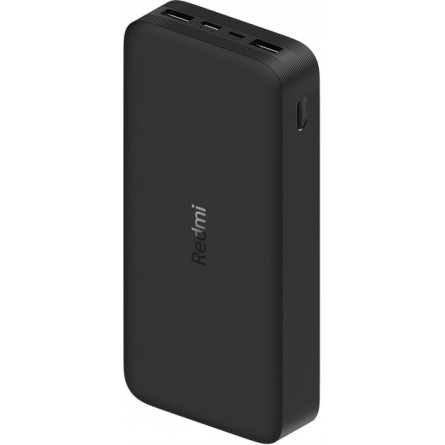 Мобільна батарея Xiaomi Redmi Power Bank 20000mAh Black (VXN4304GL) фото №2