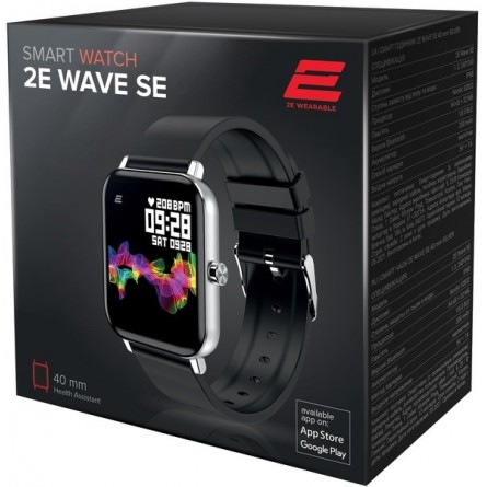 Smart годинник 2E Wave SE 40 mm Silver (-CWW10SL) фото №3