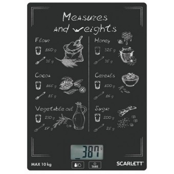 Изображение Весы кухонные Scarlett SC-KS57P64