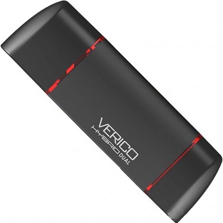 Зображення Флешка Verico Hybrid Dual 32 Gb - зображення 1
