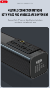 Акустическая система XO F31 Soundbar Black фото №5