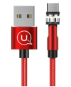 Usams Lightning U59 Rotatable Magnetic 2.4A 1.0m Red