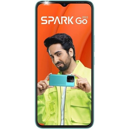 Смартфон Tecno Spark Go 2022 (KG5m) 2/32Gb NFC Dual SIM Turquoise Cyan фото №2