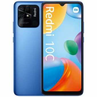 Зображення Смартфон Xiaomi Redmi 10C 4/64GB NFC Blue Int