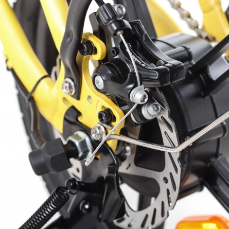 Электровелосипед Maxxter URBAN PLUS (yellow-black) фото №9