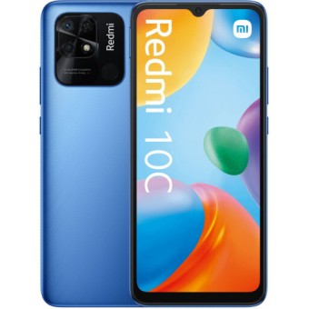 Зображення Смартфон Xiaomi Redmi 10C 4/64GB Blue (EU)