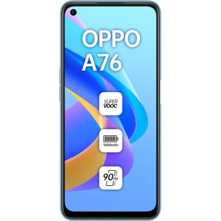 Смартфон Oppo A76 4/128GB Glowing Blue (OFCPH2375_BLUE) фото №2