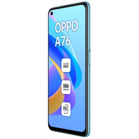 Смартфон Oppo A76 4/128GB Glowing Blue (OFCPH2375_BLUE) фото №4