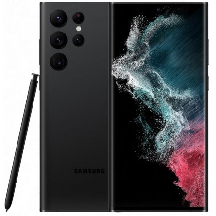 Смартфон Samsung SM-S908B/512 (Galaxy S22 Ultra 12/512Gb) Phantom Black (SM-S908BZKHSEK)
