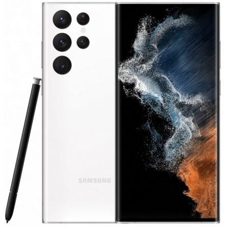Смартфон Samsung SM-S908B/512 (Galaxy S22 Ultra 12/512Gb) Phantom White (SM-S908BZWHSEK)