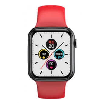 Изображение Smart часы Globex Smart Watch Urban Pro V65S Red/Black