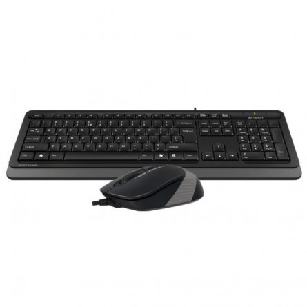 Клавіатура   мишка A4Tech F1010 (Grey) фото №2