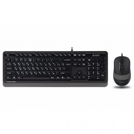 Клавіатура   мишка A4Tech F1010 (Grey)