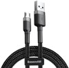 Baseus Cafule Cable USB For Micro 1.5A 2m Gray Black