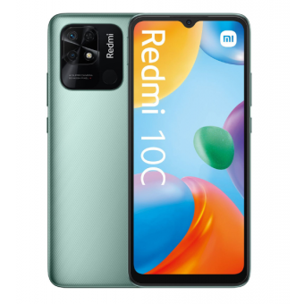 Зображення Смартфон Xiaomi Redmi 10C 4/64GB Mint Green NFC (Global Version)