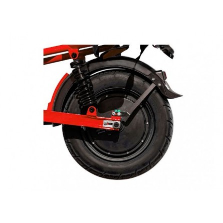 Электроскутер Like.Bike T1 Light  (чорно-червоний) фото №8