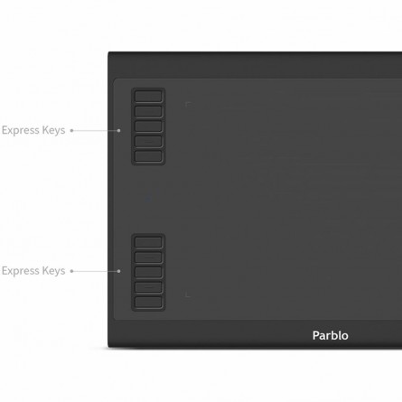 Графический планшет Parblo A610 Plus V2 Black (A610PLUSV2) фото №3
