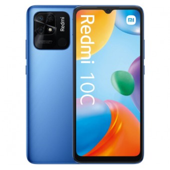 Зображення Смартфон Xiaomi Redmi 10C 4/128GB Dual Sim Blue (EU)
