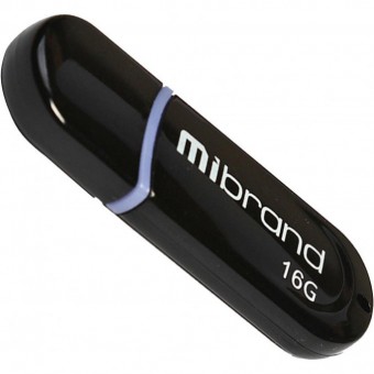 Зображення Флешка Mibrand Panther 16Gb Black USB 2.0