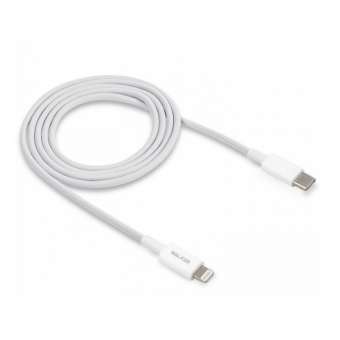 Зображення Walker USB cable WALKER C830 Type-C to Lightning white