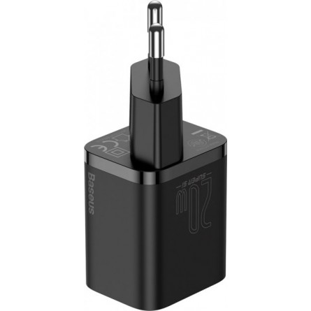 МЗП Baseus Super Si Quick Charger 20W Sets Black (CCSUP-B01) фото №2